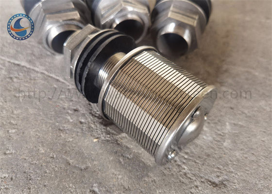 Keil-Draht-Schirm-Wasser-Filter-Düsen-erweichende Behandlungs-Ausrüstung